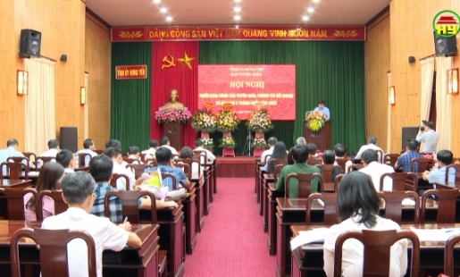 Triển khai công tác Tuyên giáo, Thông tin đối ngoại và Báo chí 6 tháng cuối năm 2022