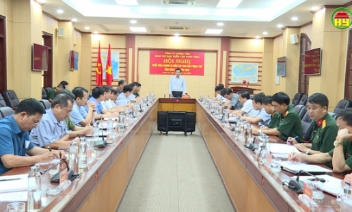 Triển khai nhiệm vụ diễn tập khu vực phòng thủ tỉnh Hưng Yên năm 2022