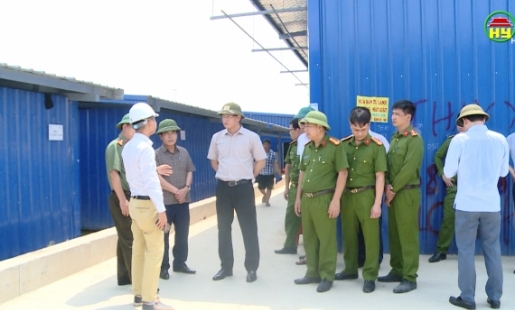 Bí thư Tỉnh ủy kiểm tra công tác phòng chống tội phạm về ma túy tại Văn Giang