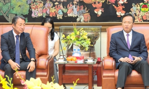 Lãnh đạo tỉnh Hưng Yên tiếp và làm việc với Tập đoàn Sumitomo
