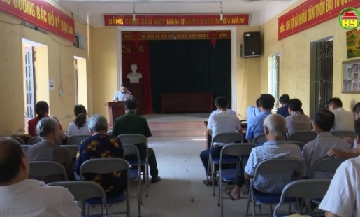 Phó Chủ tịch Thường trực HĐND tỉnh dự sinh hoạt chi bộ tại Văn Lâm