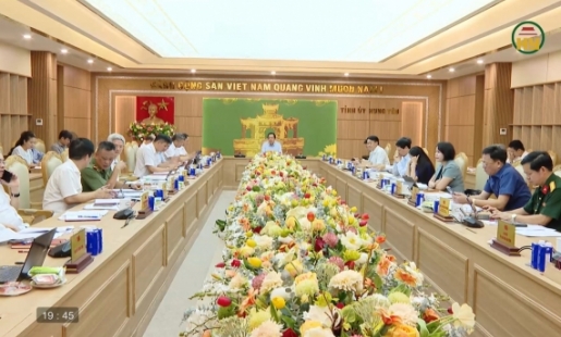 Ban Thường vụ Tỉnh ủy cho ý kiến về một số nội dung quan trọng 
