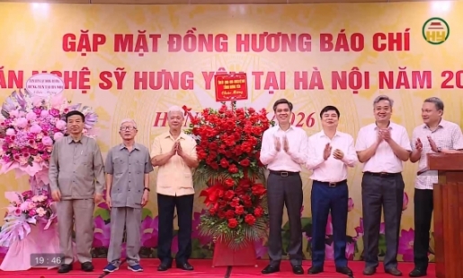  Gặp mặt đồng hương báo chí, văn nghệ sĩ Hưng Yên tại Hà Nội