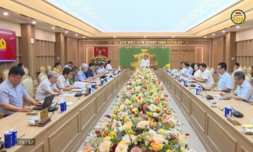 Hội nghị Ban Thường vụ Tỉnh ủy Hưng Yên