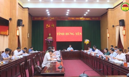 BTV Tỉnh ủy nghe báo cáo và cho ý kiến về công tác chuẩn bị Đại hội Đảng bộ tỉnh lần thứ XIX 