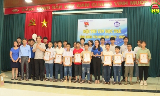Hội thi tin học trẻ tỉnh Hưng Yên năm học 2019-2020
