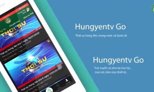 Hungyentvgo ứng dụng xem truyền hình, nghe radio trực tuyến 
