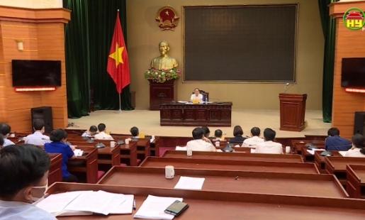 Ban cán sự Đảng UBND tỉnh họp với các thành viên