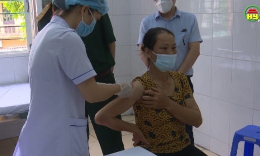 Hưng Yên có trên 4000 người tiêm thử nghiệm vắc xin Nanocovax