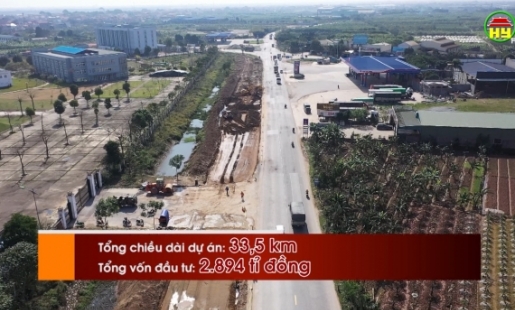 Đẩy nhanh tiến độ giải phóng mặt bằng đường liên tỉnh Hà Nội – Hưng Yên kéo dài