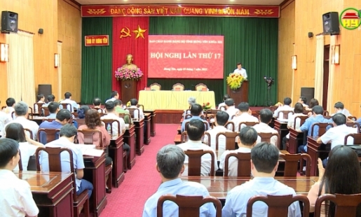 Hội nghị Ban Chấp hành Đảng bộ tỉnh lần thứ 17