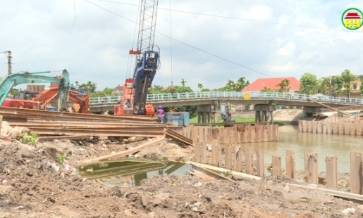 Kim Động đẩy nhanh tiến độ GPMB thi công các công trình giao thông 