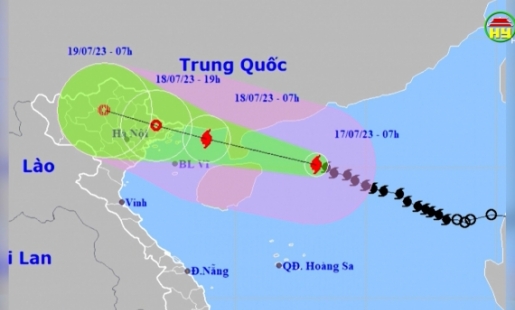 Các địa phương chủ động ứng phó bão số 1