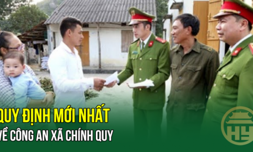 Quy định mới nhất về Công an xã chính quy