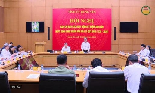 Chuẩn bị kỷ niệm 300 năm ngày sinh Danh nhân Văn hóa Lê Quý Đôn