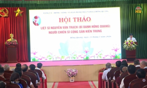 Liệt sĩ Hồng Quang - Từ giá trị lịch sử đến bài học hôm nay