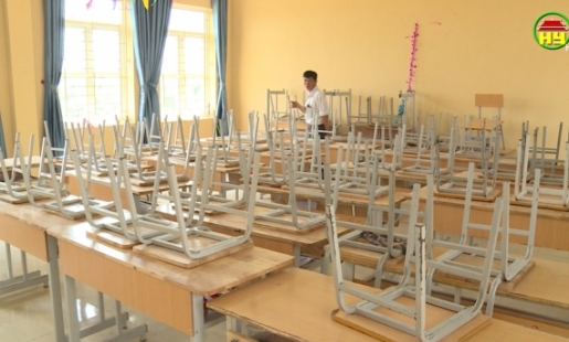 Ân Thi: Xây mới, nâng cấp cơ sở vật chất trường lớp học trước thềm năm học mới