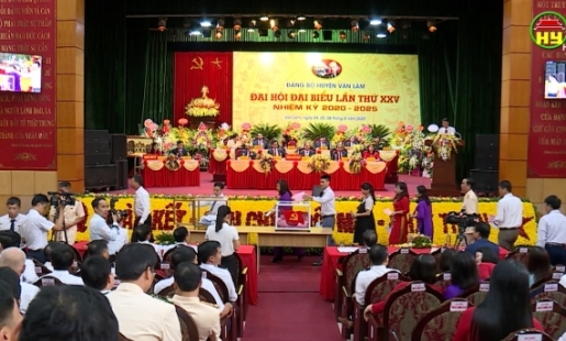 Đại hội Đảng bộ huyện Văn Lâm lần thứ XXV, nhiệm kỳ 2020 – 2025