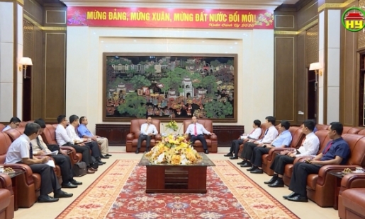 Đẩy mạnh quan hệ hợp tác đầu tư giữa doanh nghiệp Nhật Bản và tỉnh Hưng Yên