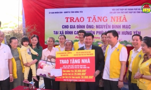 Hưng Yên cơ bản hoàn thành chương trình xây dựng nhà ở cho người có công và hộ nghèo