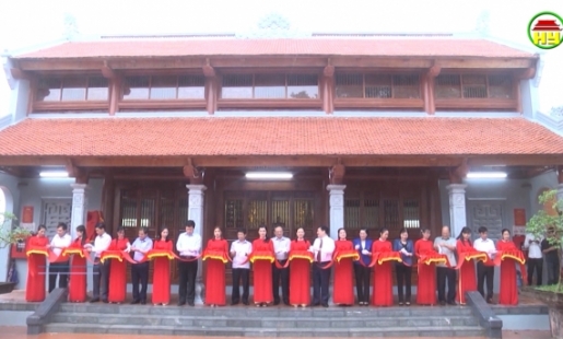 Khánh thành nhà truyền thống Khu di tích lịch sử cây đa Sài Thị 