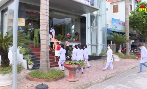 Phun khử khuẩn và tạm dừng nhà hàng Sen Đồng từ chiều 17/8 để phòng, chống dịch Covid - 19