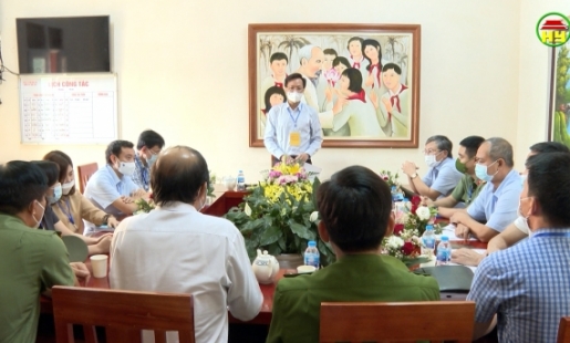 Bí thư Tỉnh ủy kiểm tra thi tốt nghiệp THPT năm 2021 đợt 2