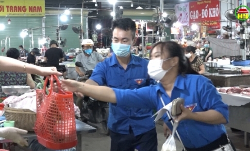 Đoàn thanh niên phường An Tảo với mô hình “giúp dân đi chợ”