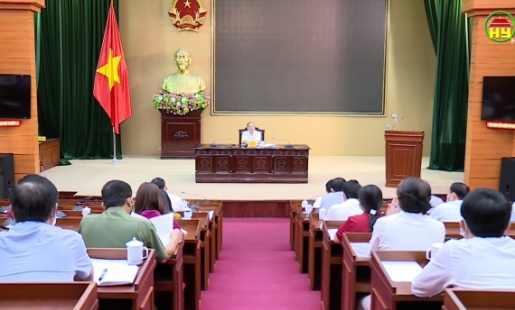 Họp BTC kỷ niệm 190 năm thành lập tỉnh