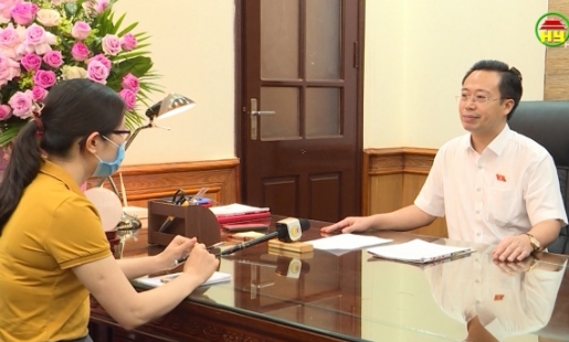 Phỏng vấn Phó Trưởng đoàn Phụ trách Đoàn ĐBQH tỉnh về kết quả kỳ họp thứ nhất, QH khóa XV