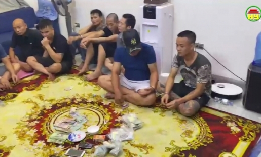 Bắt giữ các đối tượng có hành vi đánh bạc và tổ chức đánh bạc