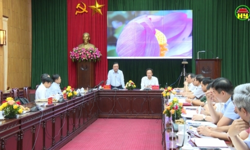 Bộ trưởng Bộ NN &PTNT làm việc tại Hưng Yên