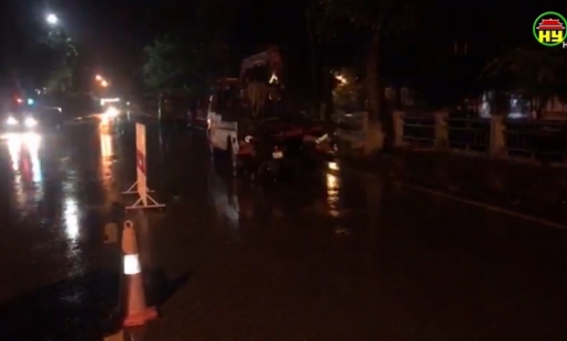 Đâm vào đuôi xe cứu hộ người điều khiển xe máy tử vong trên đường 386