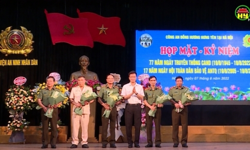 Họp mặt Hội đồng hương công an Hưng Yên tại Hà Nội 