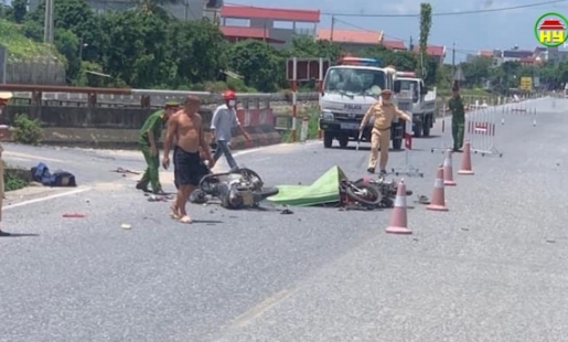  Tai nạn giao thông giữa 2 xe mô tô trên đường ĐT 386 làm 3 người thương vong