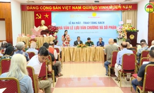 Lễ ra mắt trao tặng sách “ Nhà văn Lê Lựu – Văn chương và số phận”