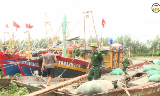 Khẩn trương ứng phó với bão số 5