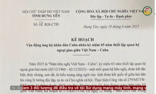 Phát động ủng hộ nhân dân Cuba