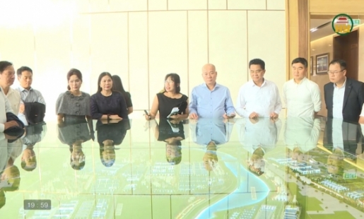  Đối tác Hàn Quốc khảo sát đầu tư tại khu kinh tế 