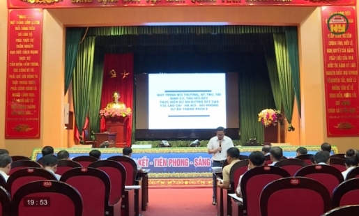 Giải phóng mặt bằng dự án đường sắt
