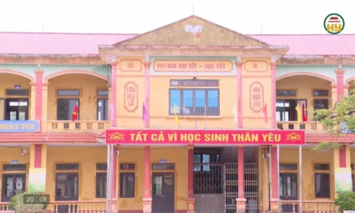 Hoạt động ổn định sau sắp xếp trường học 
