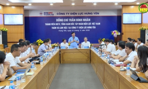 Đẩy nhanh hoàn thành các dự án của ngành điện tại Hưng Yên 