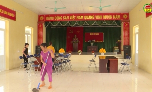 Khoái Châu: Tập trung nguồn lực nâng cao tiêu chí văn hóa