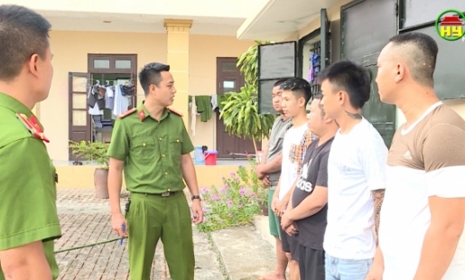 Khoái Châu: Ngăn chặn kịp thời hành vi gây rối trật tự công cộng