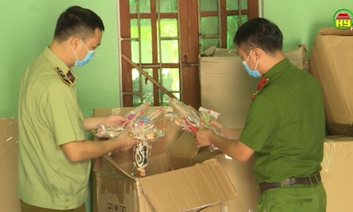 Thu giữ 720 đơn vị sản phẩm đồ chơi trẻ em nhập lậu 