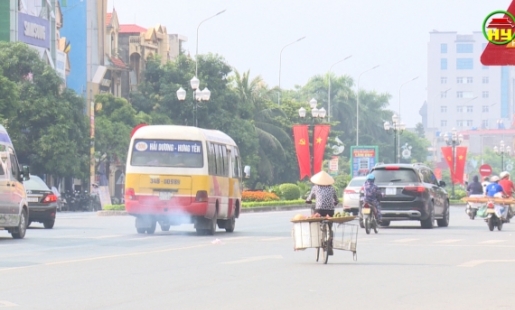 Xe buýt và vận tải khách tại Hưng Yên hoạt động trở lại