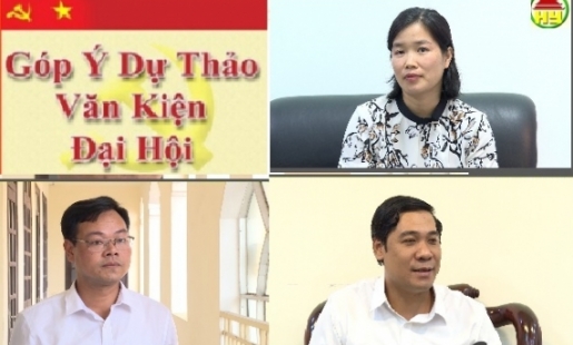 Ý kiến của cán bộ, đảng viên đóng góp vào văn kiện Đại hội XIX Đảng bộ tỉnh