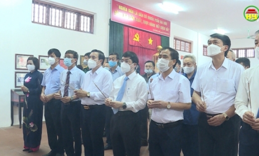 Kim Động tổ chức Lễ kỷ niệm 60 năm ngày Bác Hồ về thăm xã Nghĩa Dân