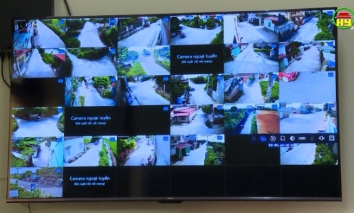 Xã Phạm Ngũ Lão phát huy hiệu quả mô hình Camera giám sát đảm bảo ANTT