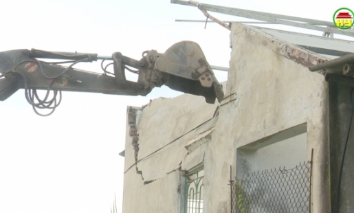 Ân Thi: Tự giác tháo dỡ vi phạm đất đai